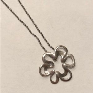 Retired Silpada Sterling Necklace. 16 inch length